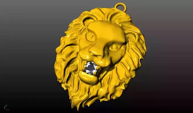lion pendant 