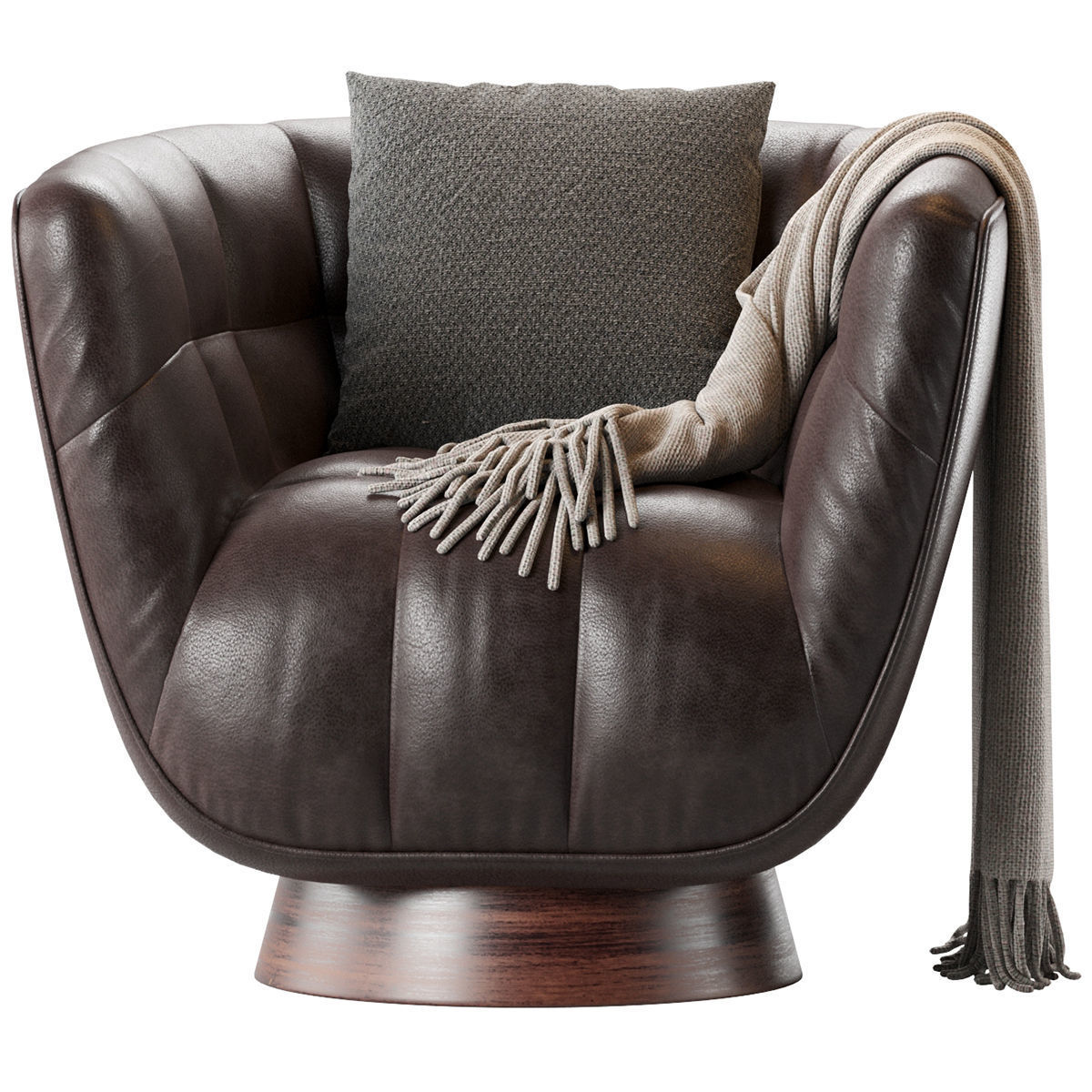 Armchair DARCY EMERALD 3D model_17