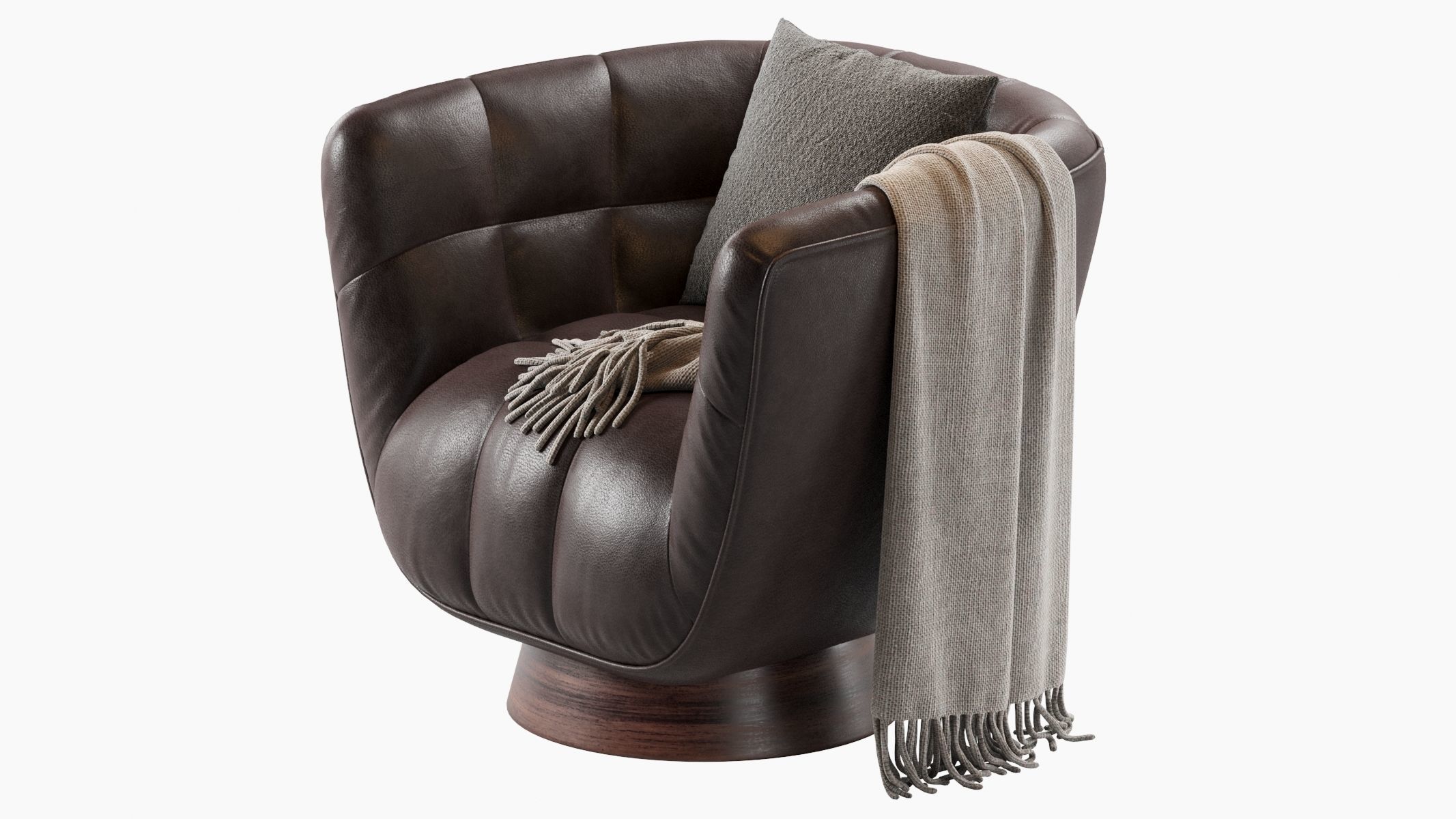 Armchair DARCY EMERALD 3D model_5