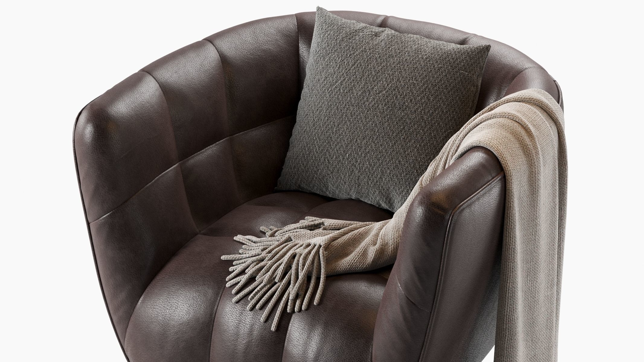 Armchair DARCY EMERALD 3D model_7