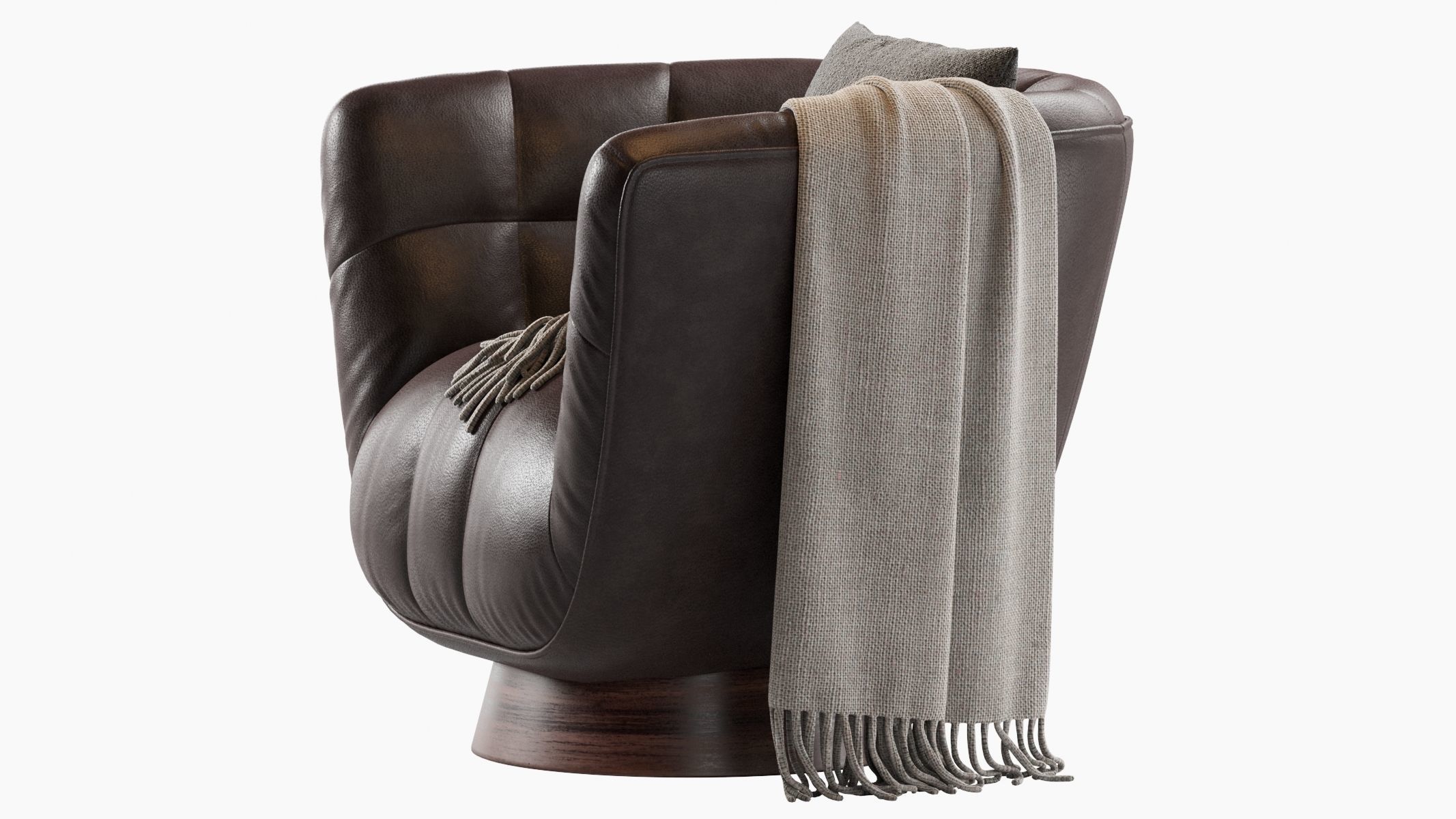 Armchair DARCY EMERALD 3D model_4