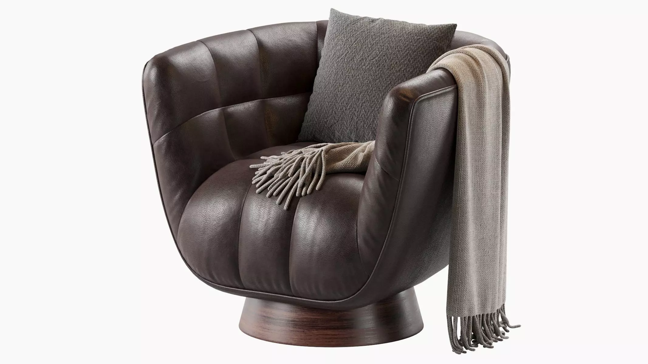 Armchair DARCY EMERALD 3D model_0