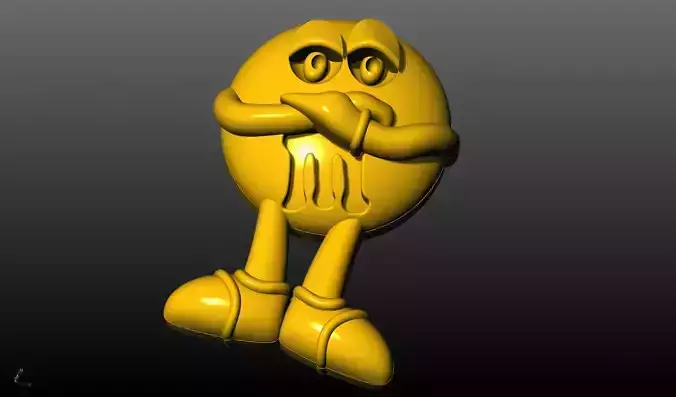 m and m chocolate pendant 