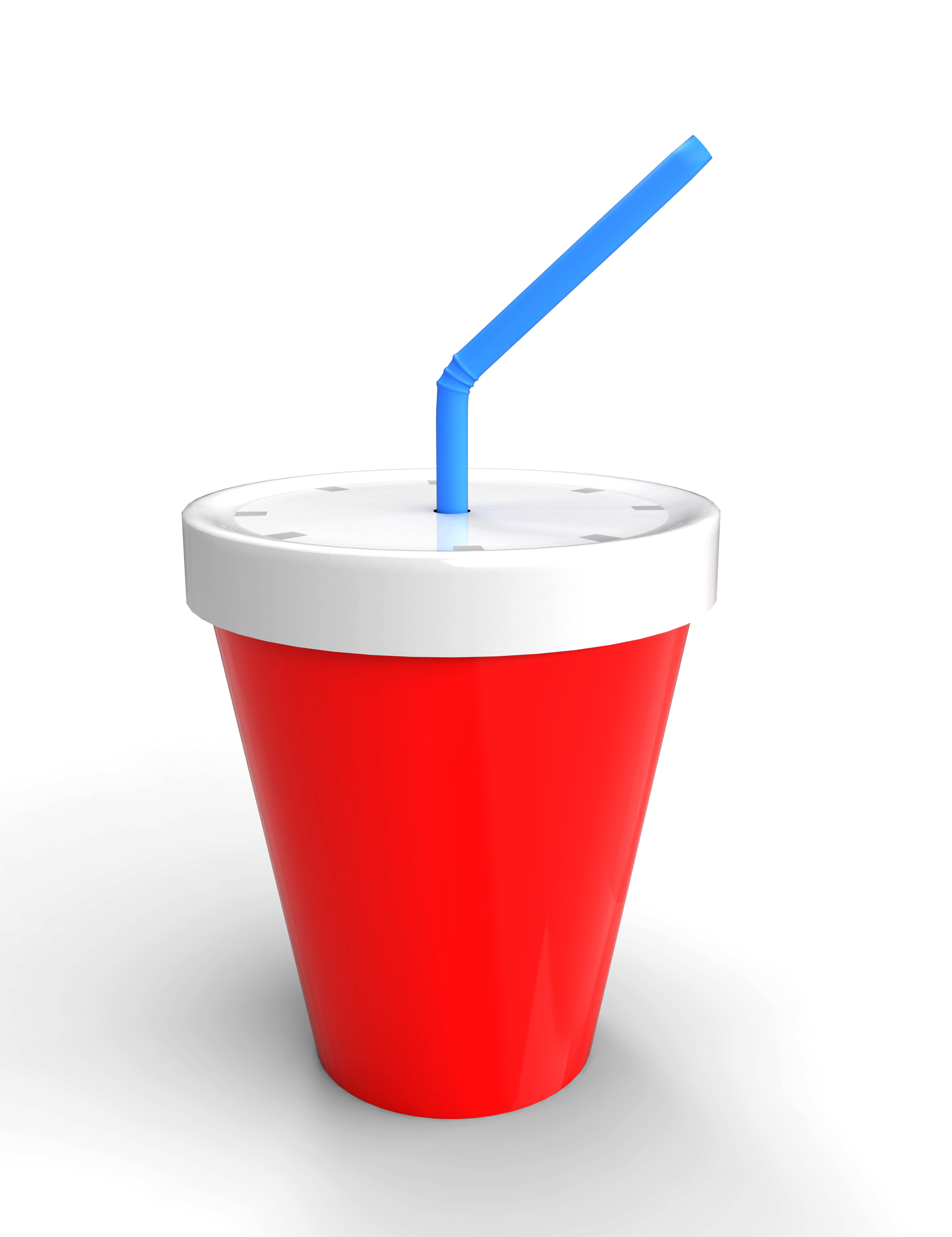 3D food  icon  set Low-poly 3D model_15