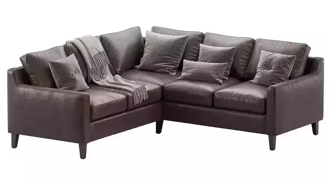 Beverly Upholstered 3 Piece L Sectional