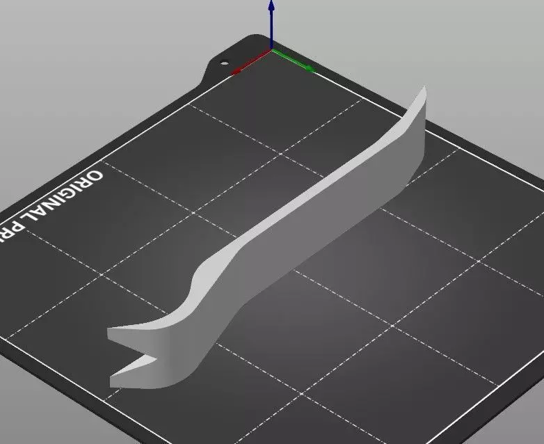 CAR TRIM REMOVAL TOOL 3D print model_0
