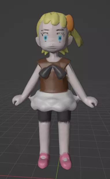 Bonnie pokemon trainer  3D print model_0
