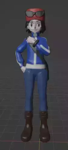 Calem pokemon trainer 