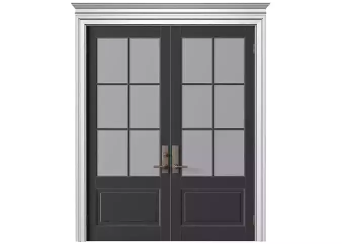 Entrance modern classic street doors