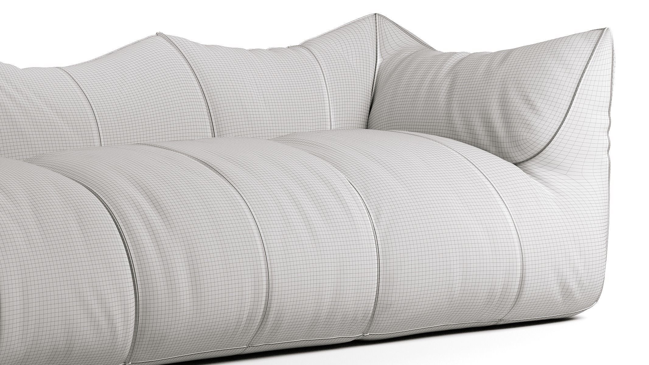 Le Bambole 3 Seater 3D model_17