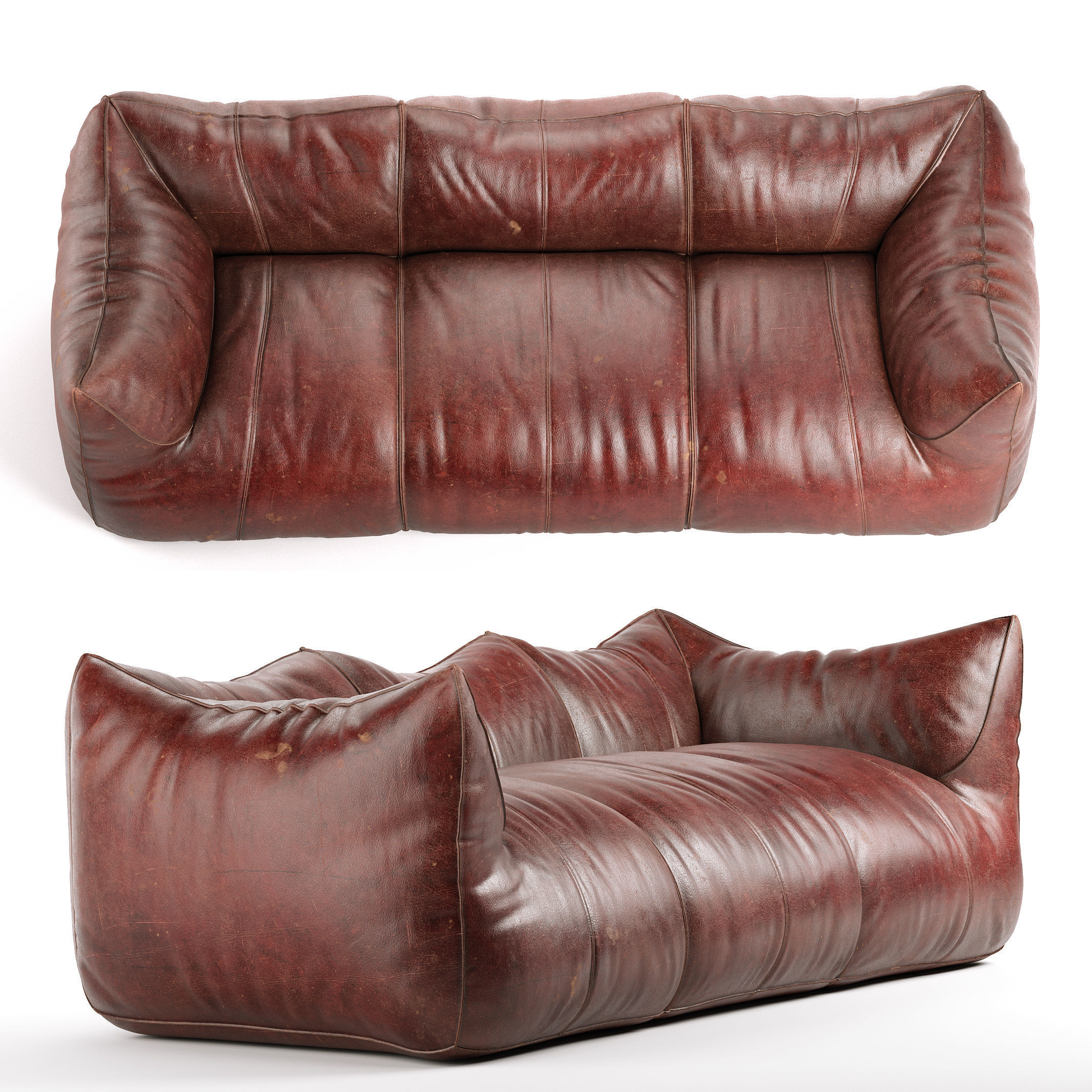 Le Bambole 3 Seater 3D model_25