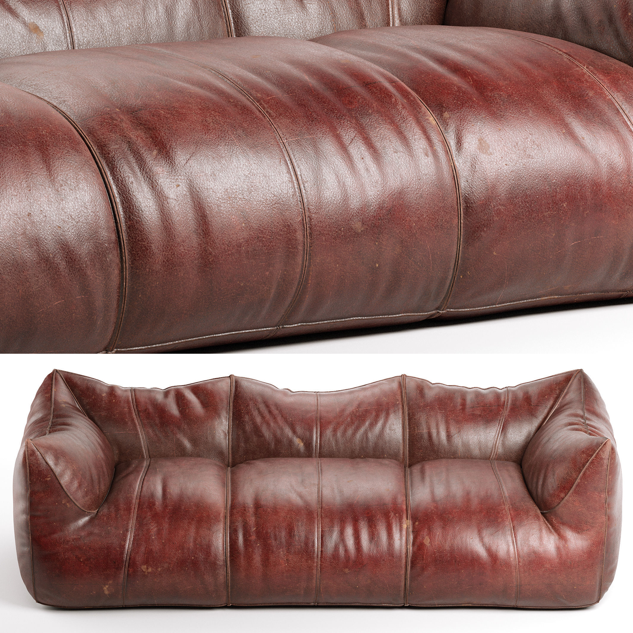 Le Bambole 3 Seater 3D model_28