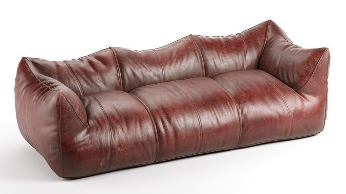 Le Bambole 3 Seater 3D model 3