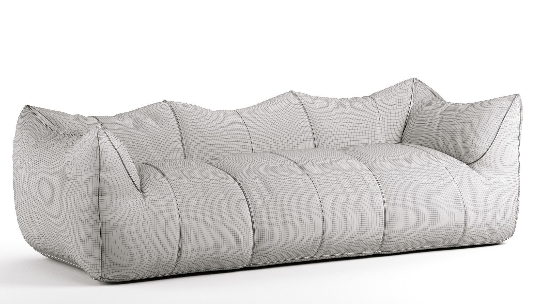 Le Bambole 3 Seater 3D model_12