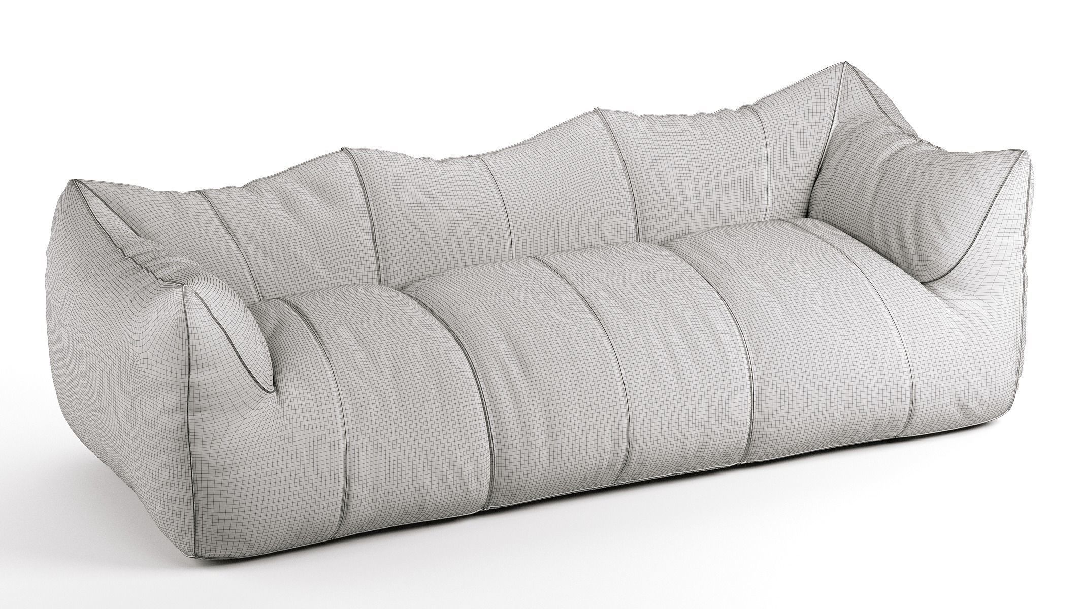 Le Bambole 3 Seater 3D model_14