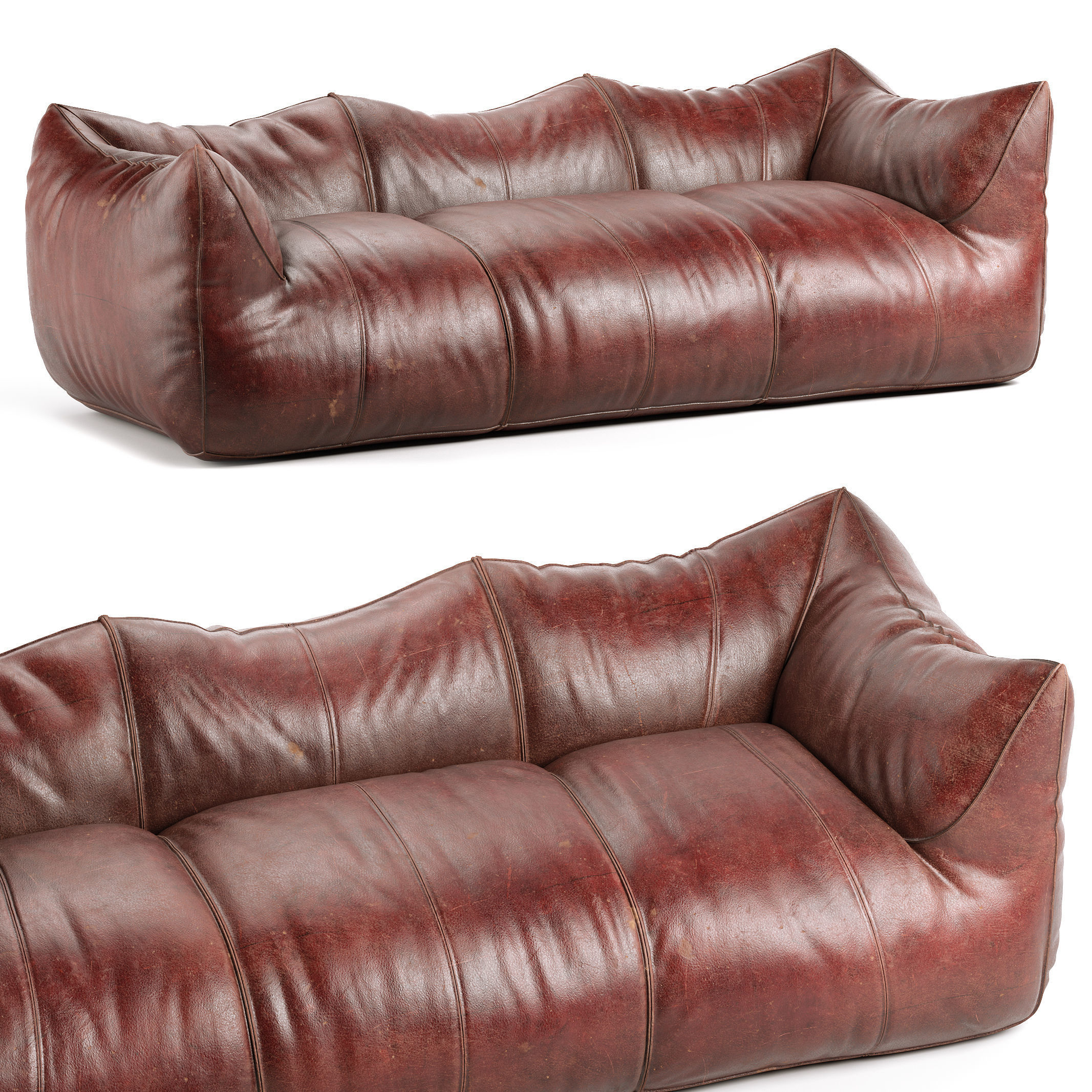 Le Bambole 3 Seater 3D model_24