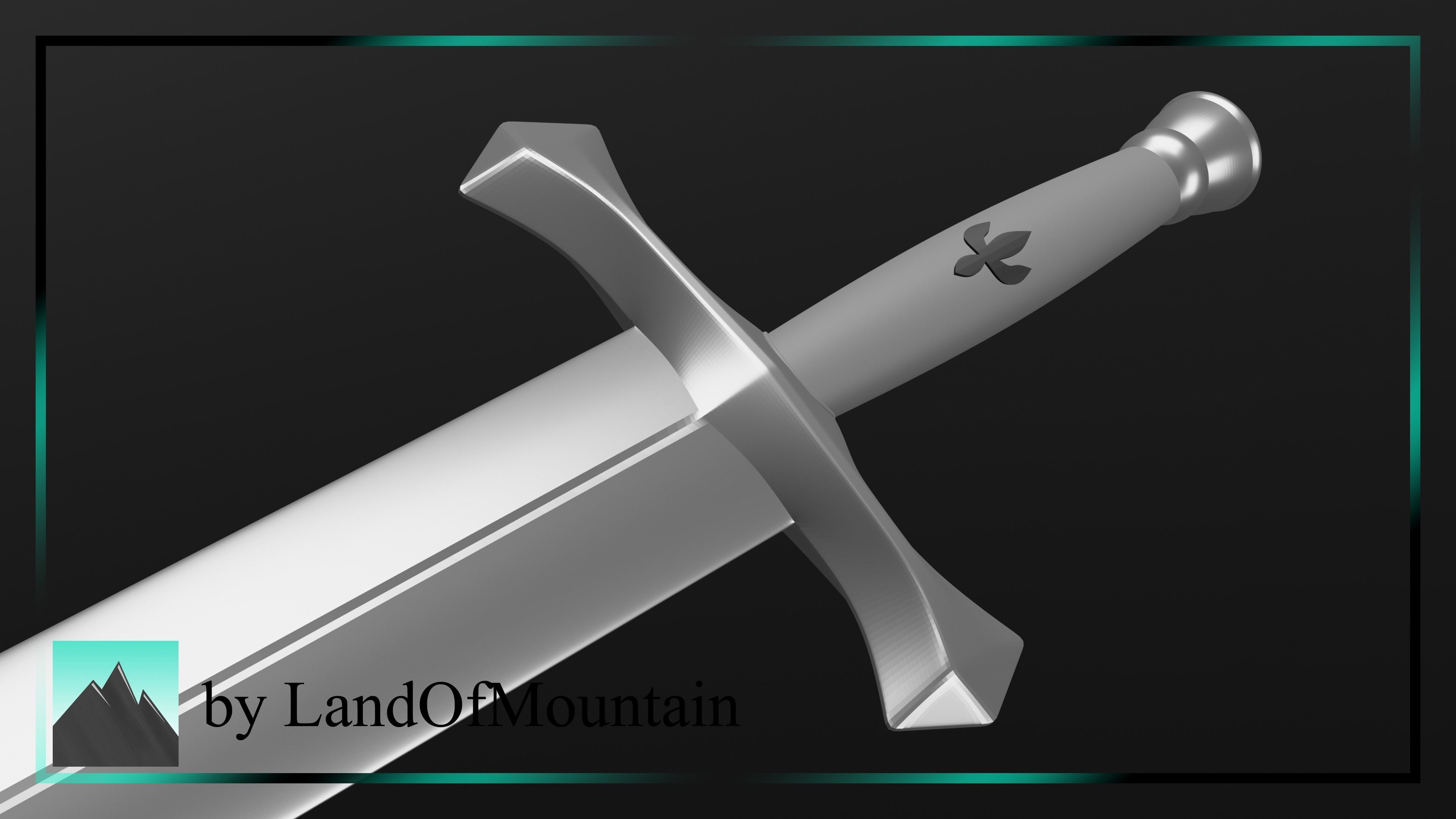 FINAL FANTASY XVI - CLIVE ROSFIELD DAGGER 3D print model_2