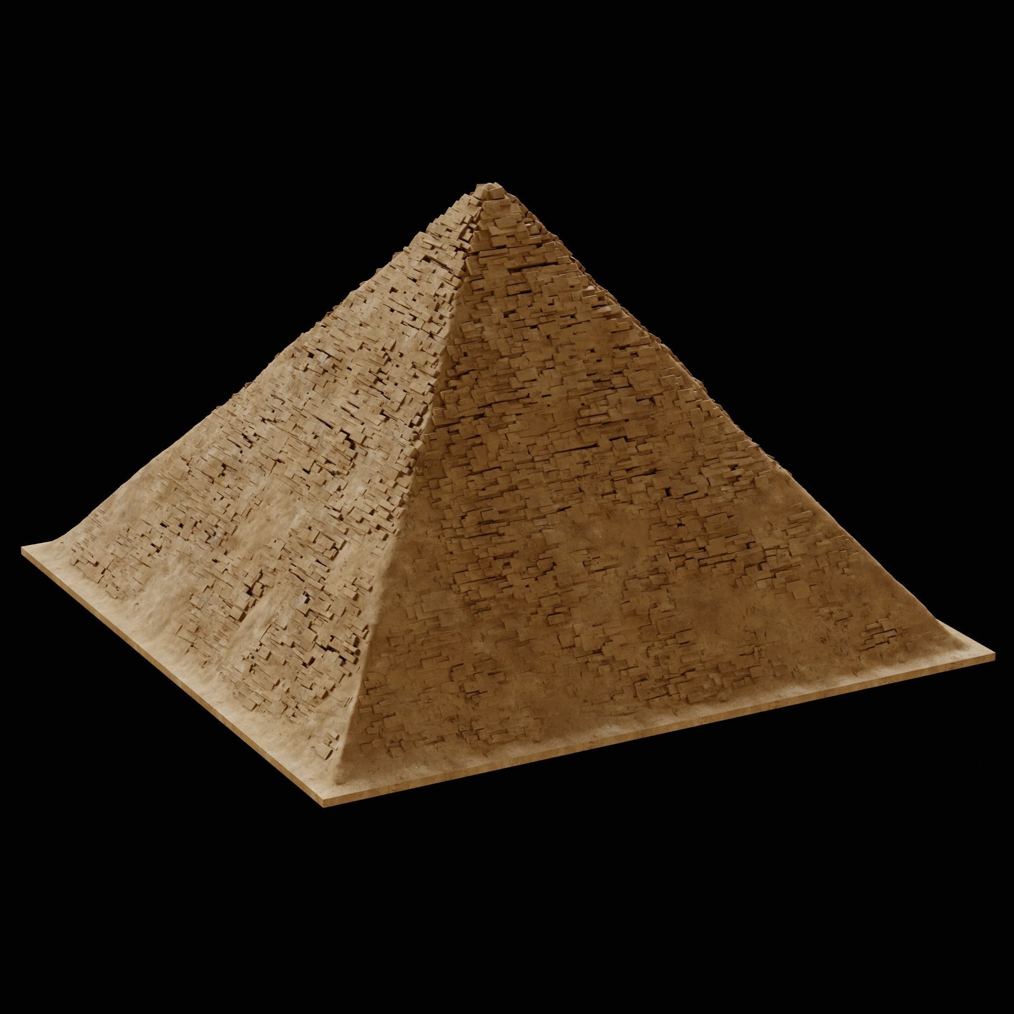 3D model EGYPTIAN PYRAMID ANCIENT EGYPT TEMPLE TOMB COLLECTION VR / AR ...