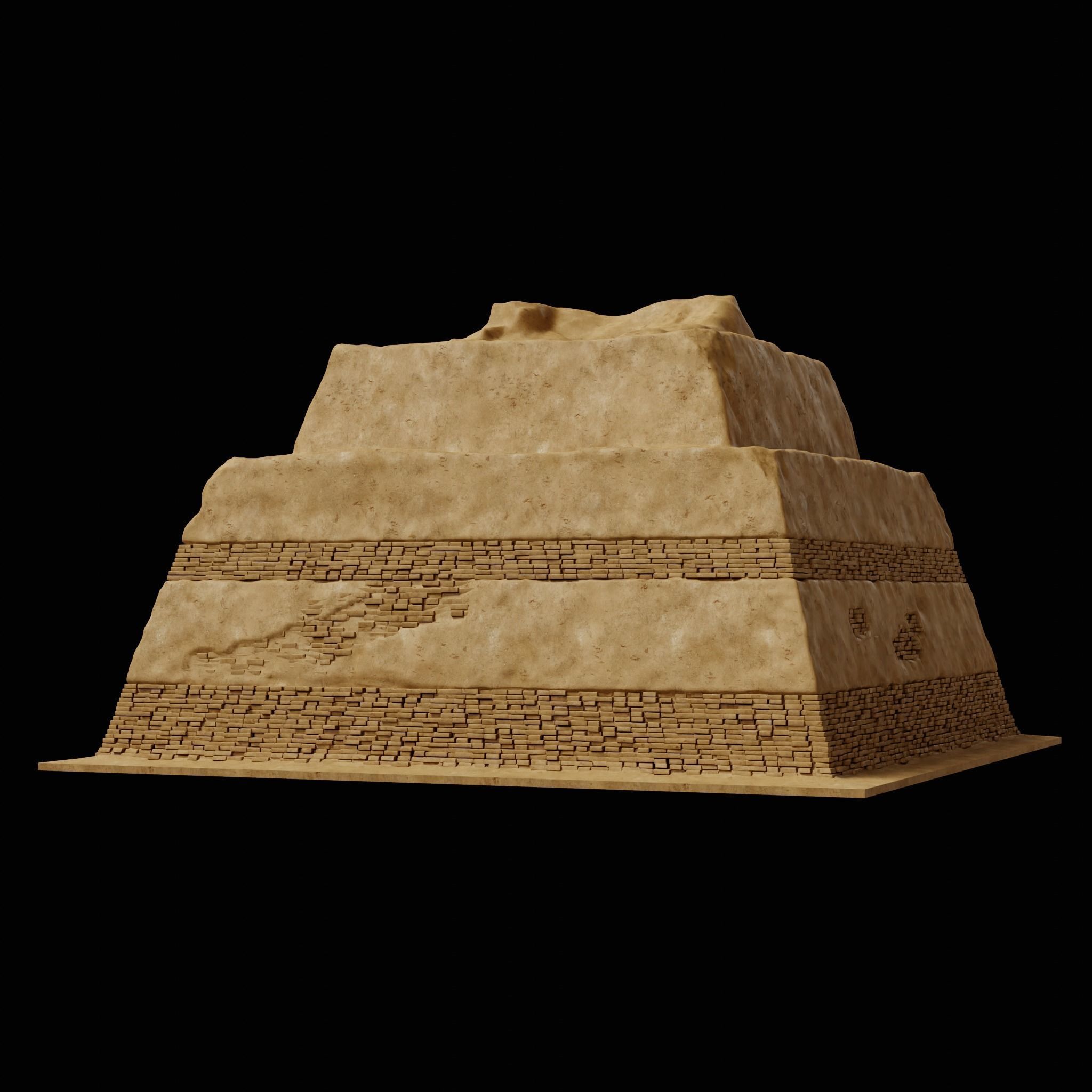 3D model EGYPTIAN PYRAMID ANCIENT EGYPT TEMPLE TOMB COLLECTION VR / AR ...