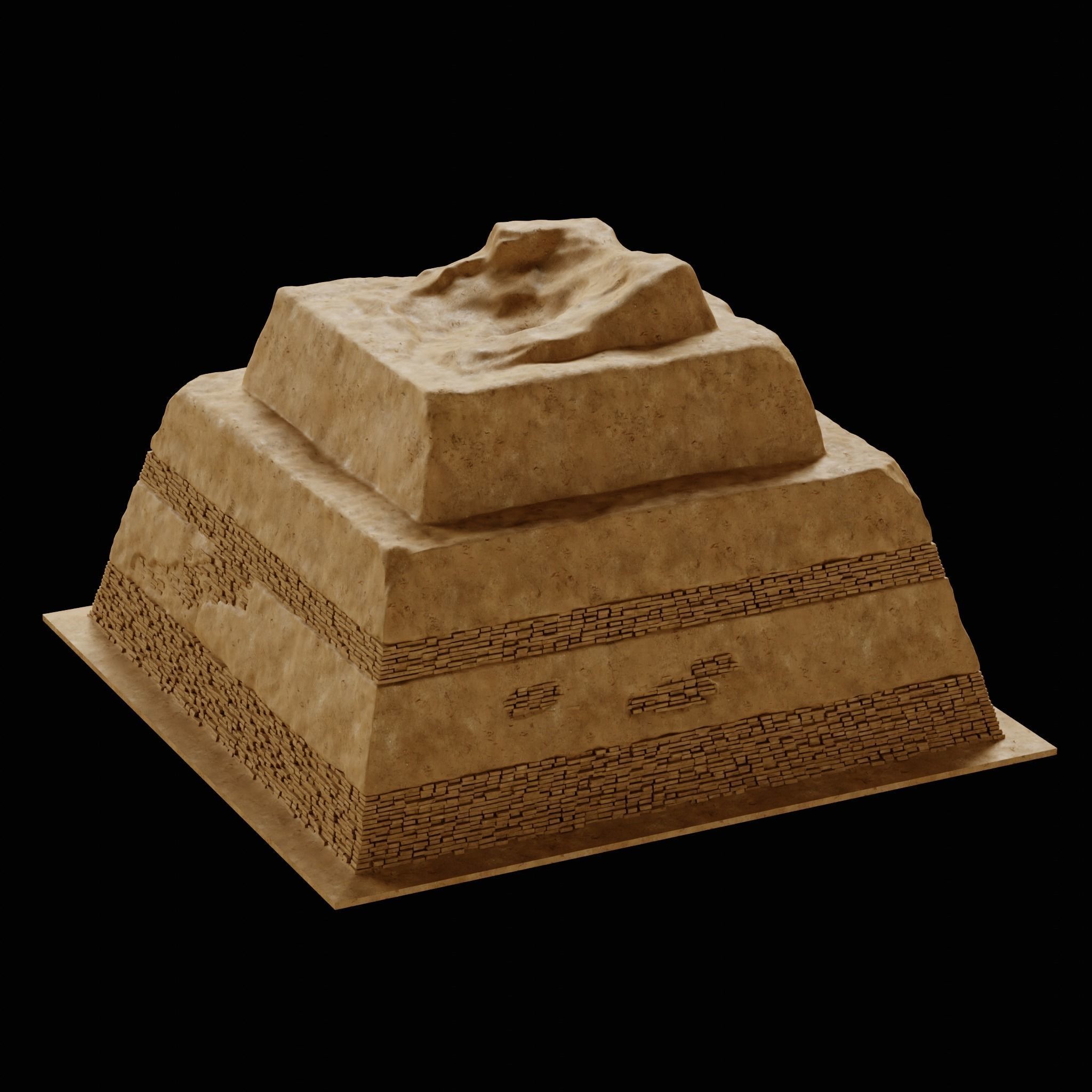 3D model EGYPTIAN PYRAMID ANCIENT EGYPT TEMPLE TOMB COLLECTION VR / AR ...