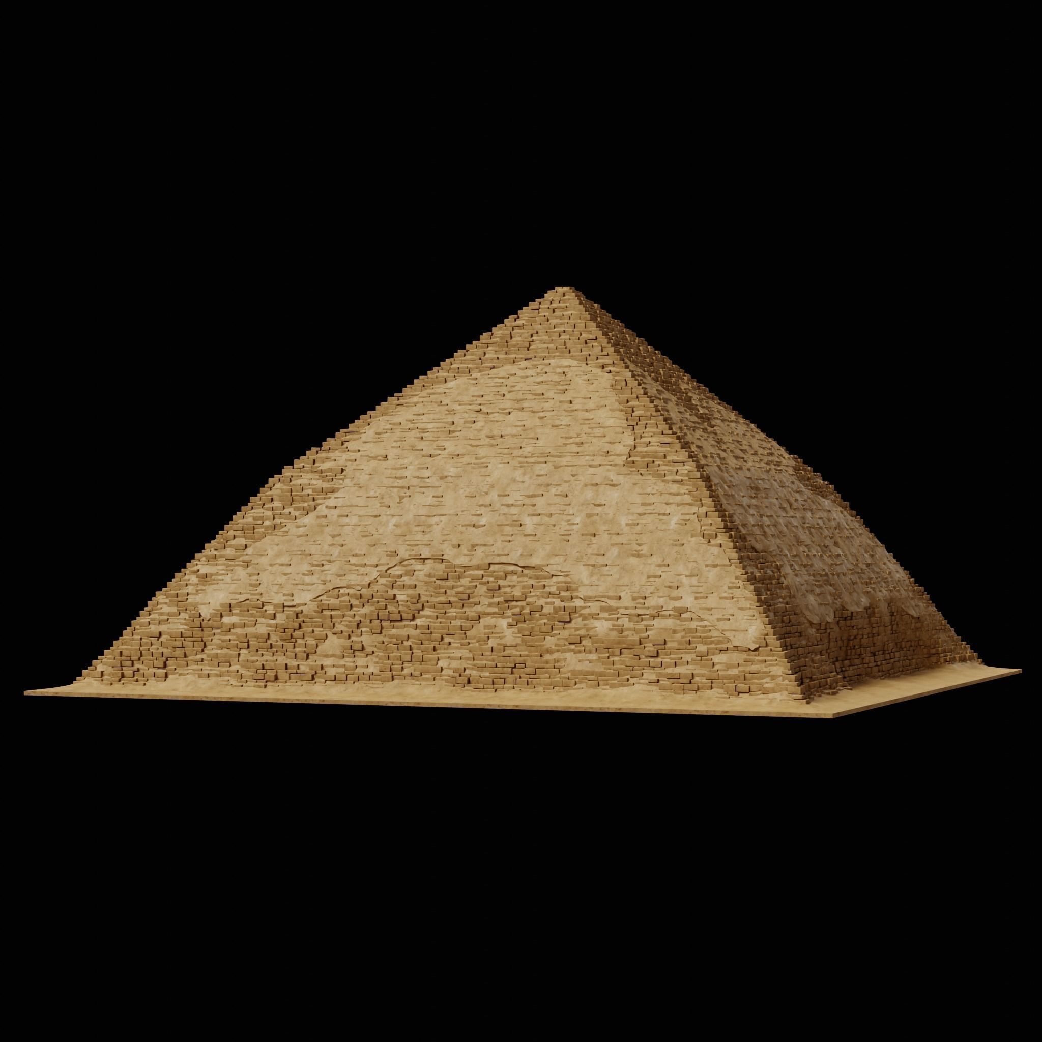 3D model EGYPTIAN PYRAMID ANCIENT EGYPT TEMPLE TOMB COLLECTION VR / AR ...