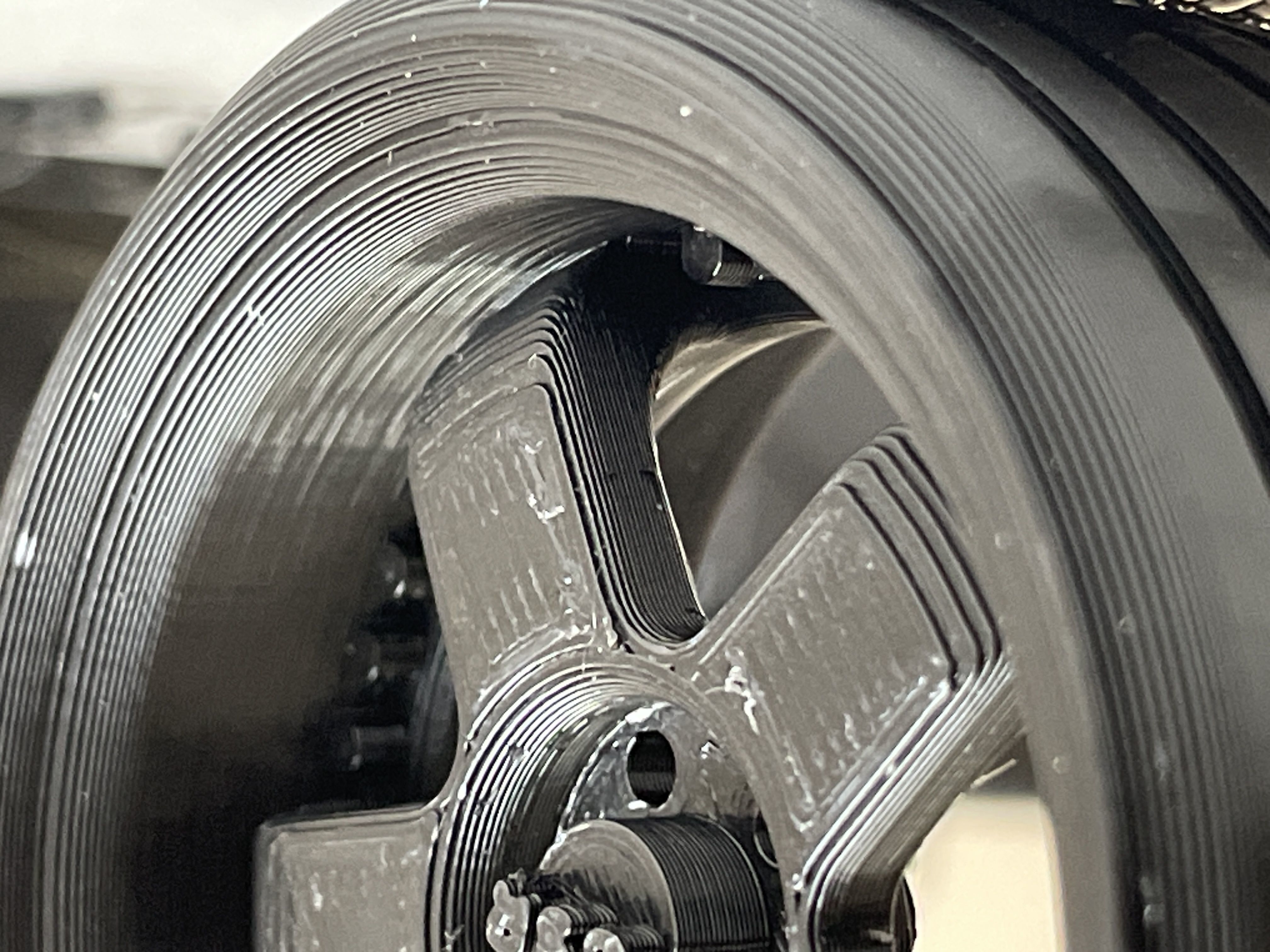 WHEEL MIRROR ORNAMENT KEYCHAIN CAR RIM SSR PROFESSOR-BRAKE DISC Free 3D print model_12