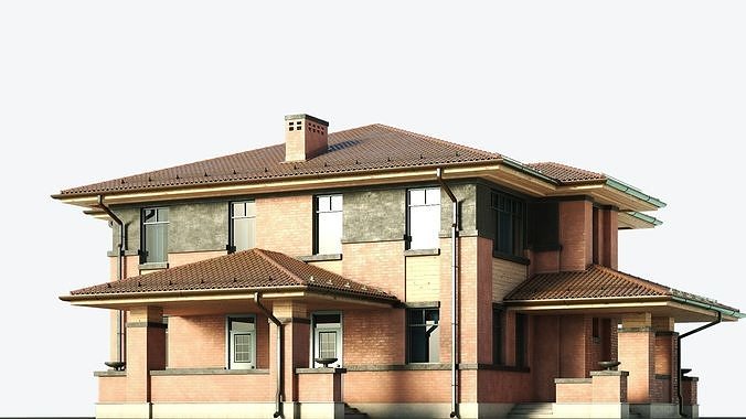 Residential  House 44 3D model 3