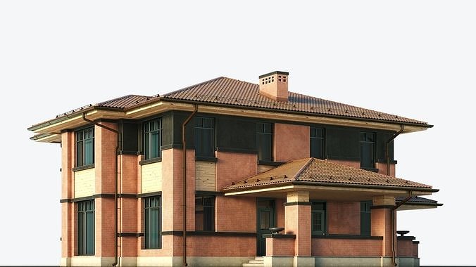 Residential  House 44 3D model 5