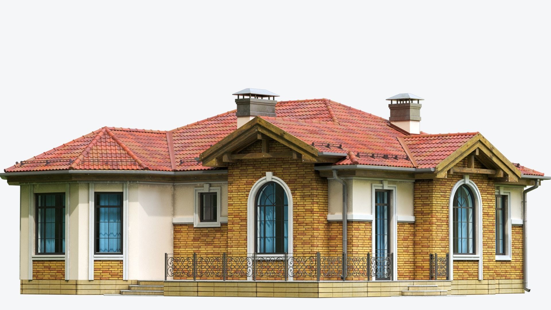 Residential houses  3D Model Collection_21