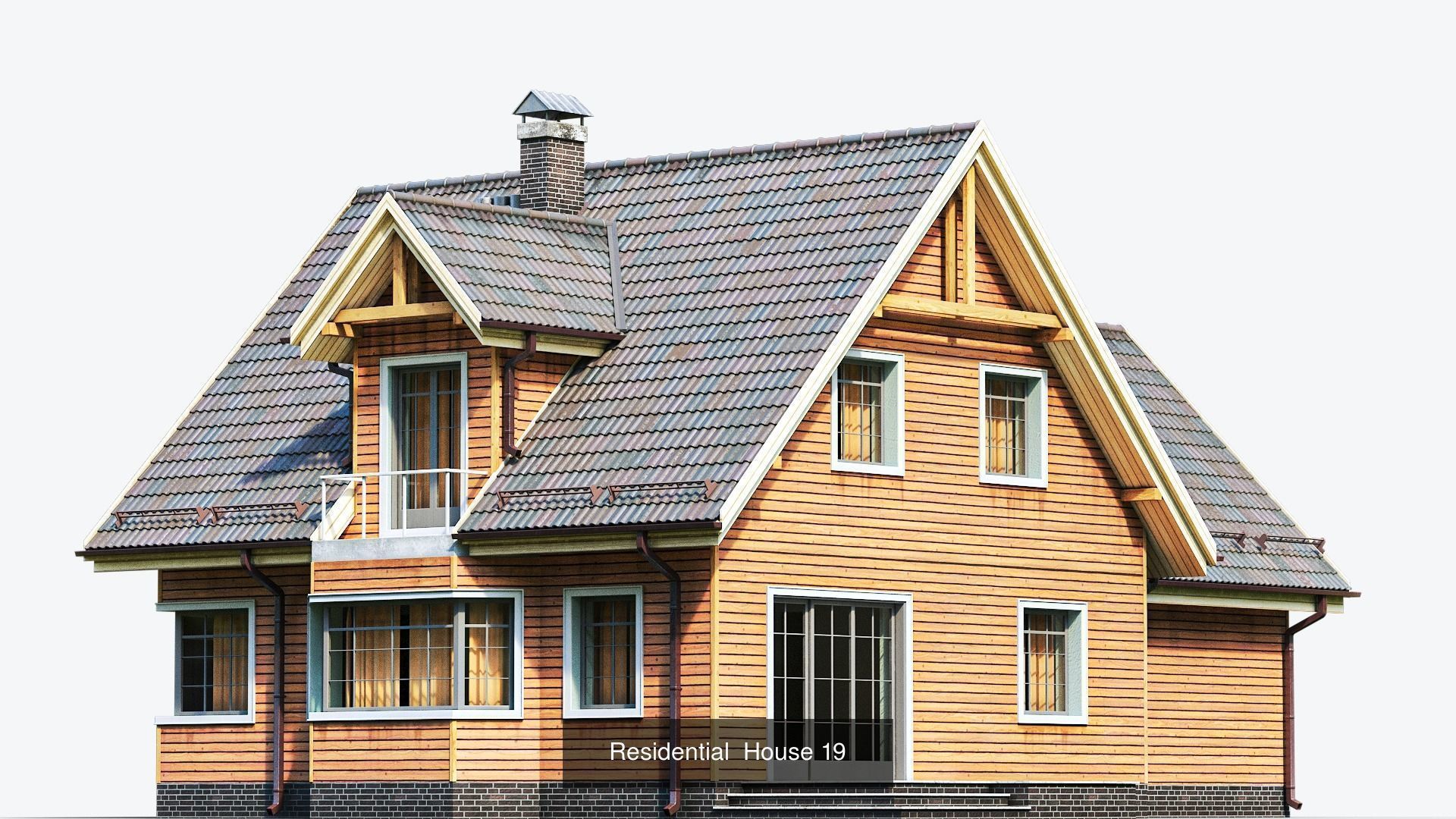 Residential houses  3D Model Collection_14