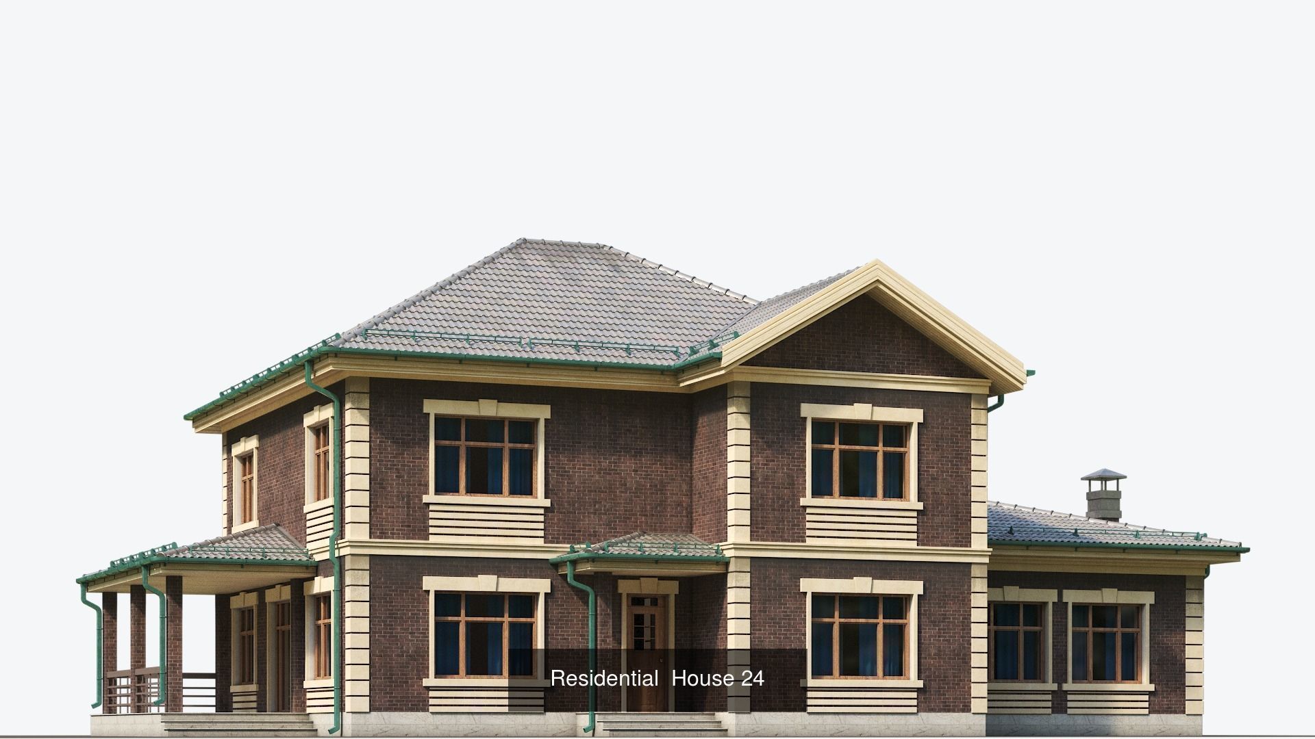 Residential houses  3D Model Collection_15