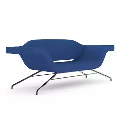 Blue Modern Sofa