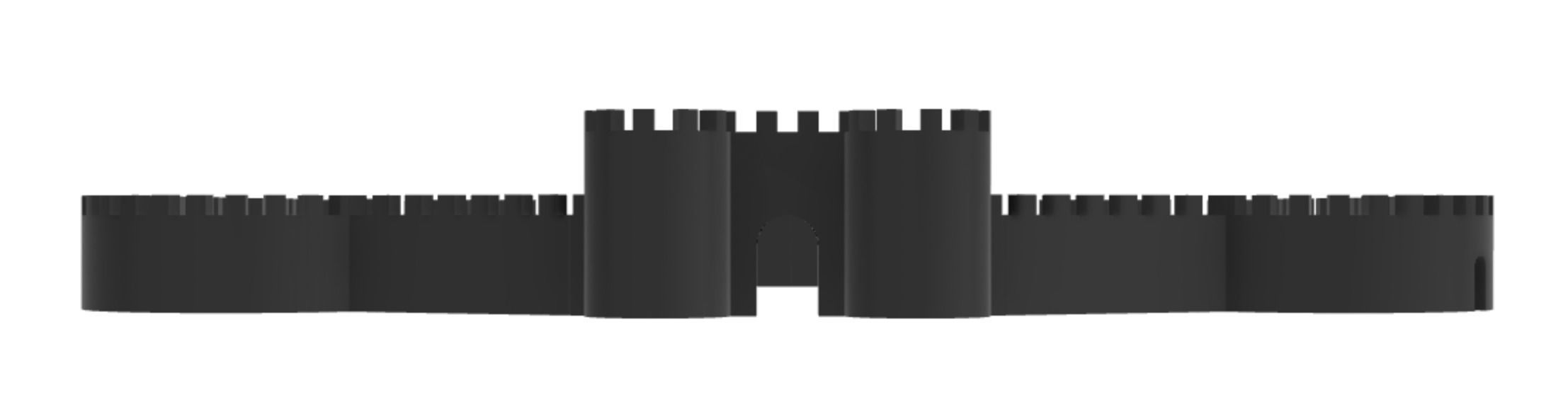 Harlech Castle 3D print model_67