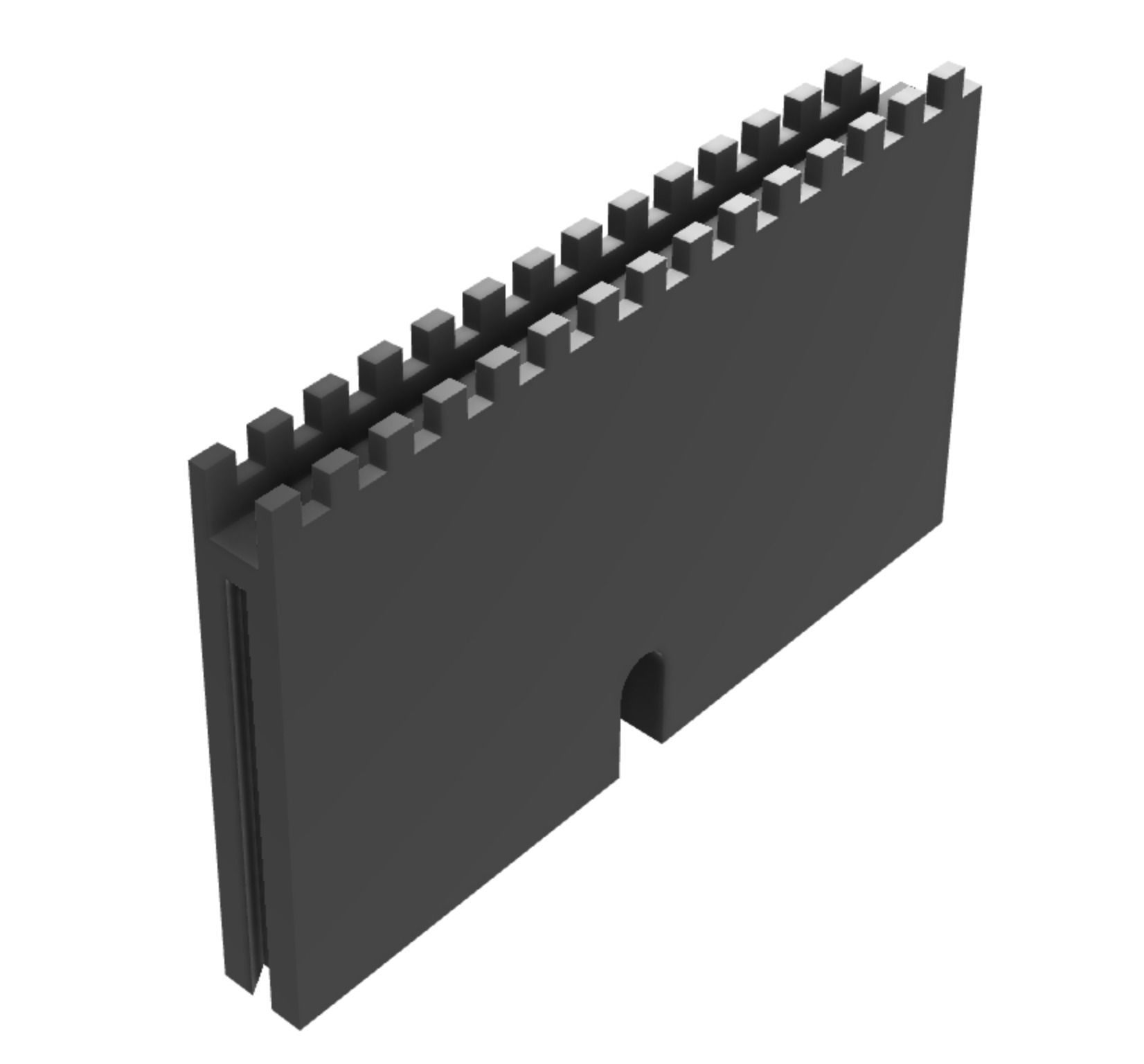 Harlech Castle 3D print model_55