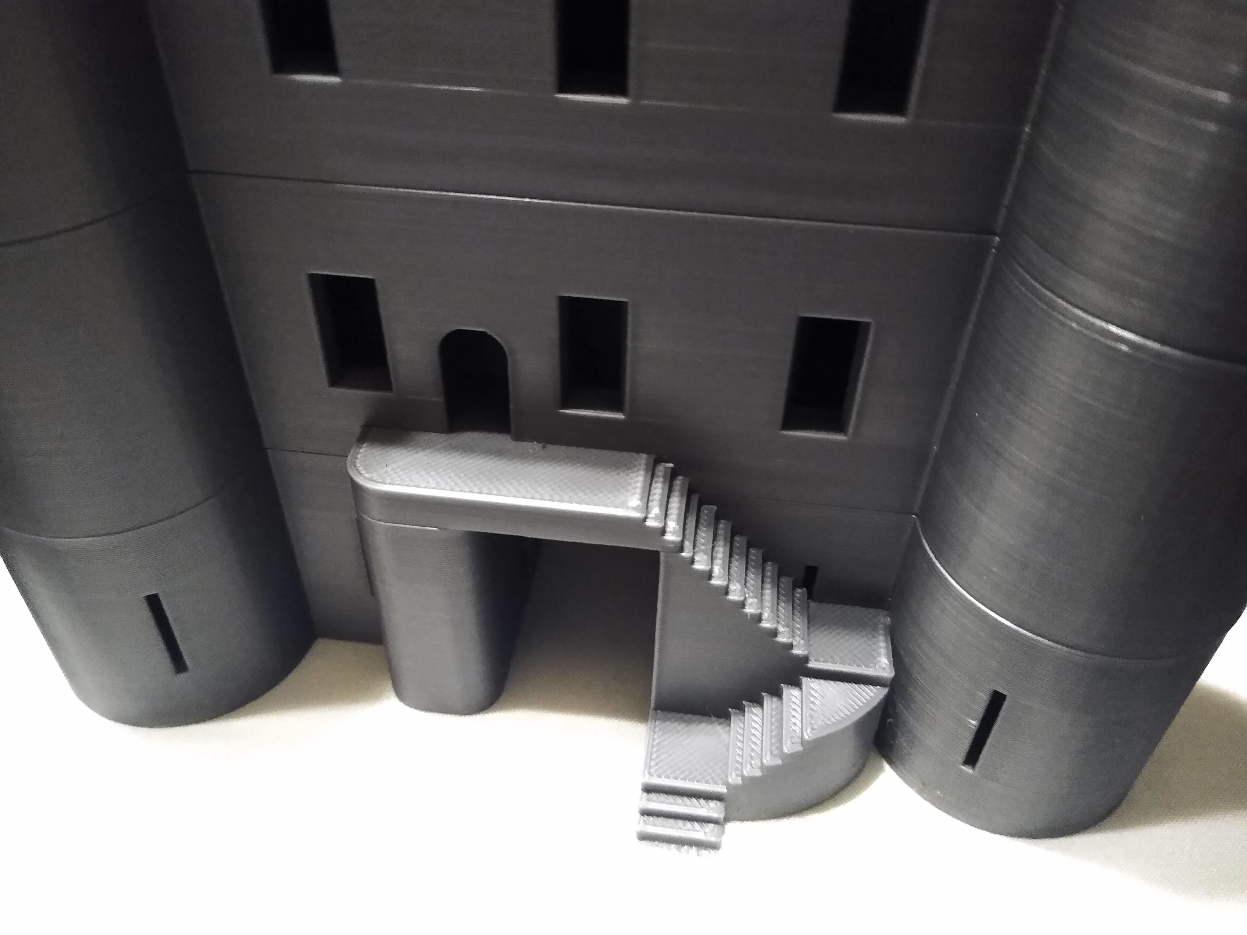 Harlech Castle 3D print model_9