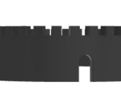 Harlech Castle 3D print model_69