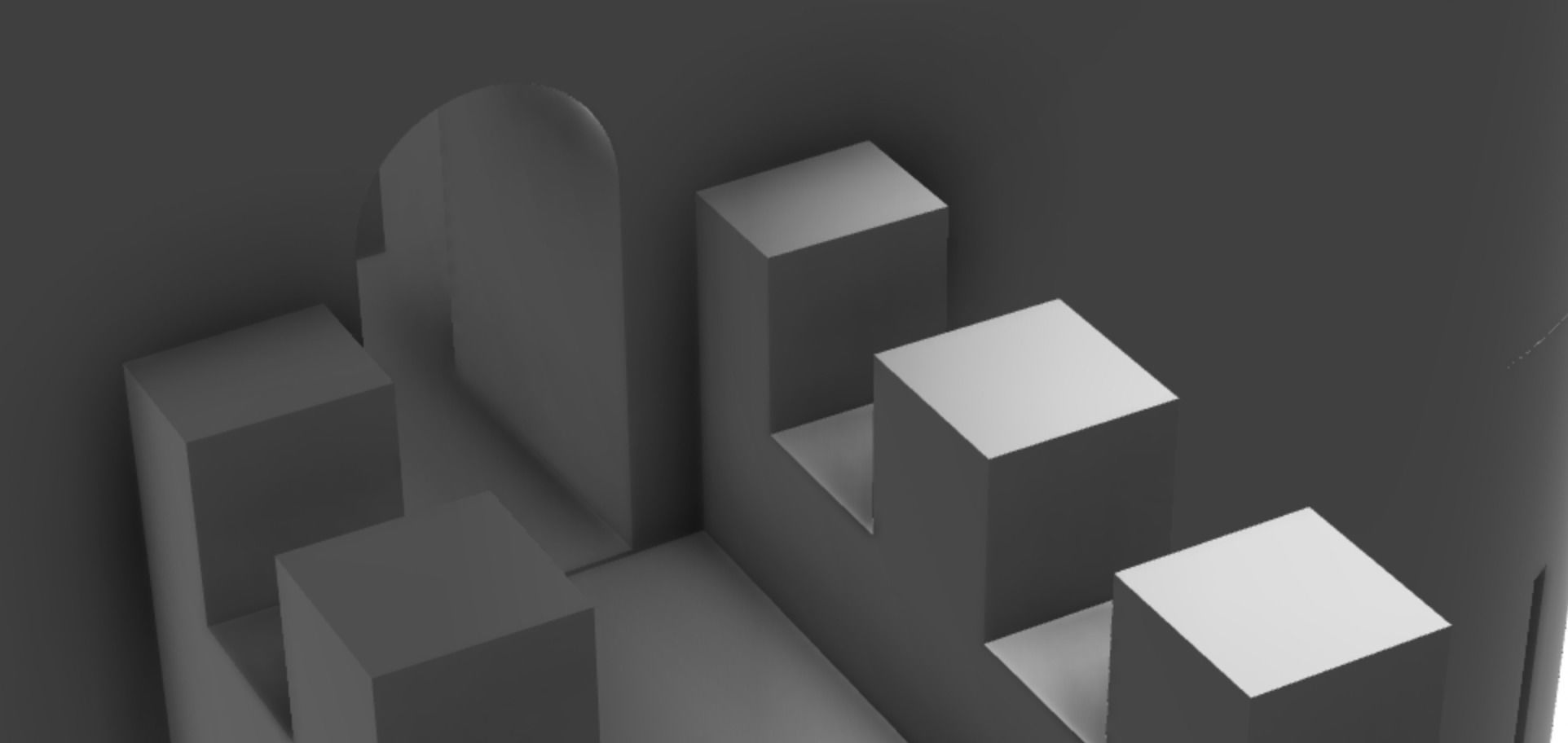 Harlech Castle 3D print model_34