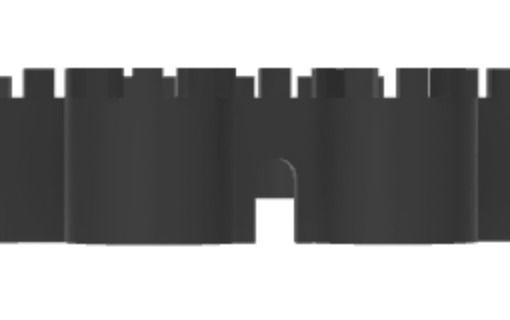 Harlech Castle 3D print model_70