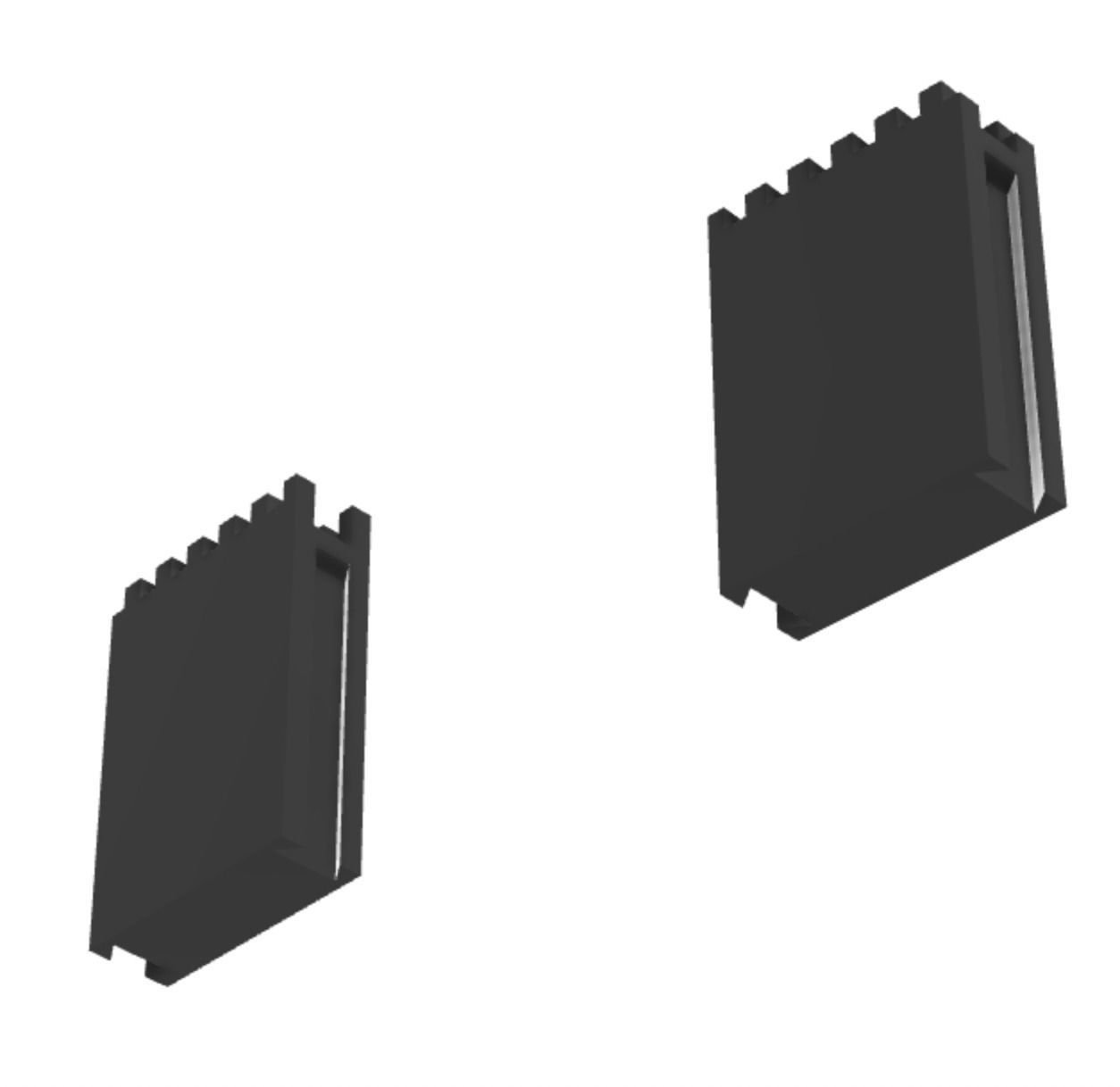 Harlech Castle 3D print model_65