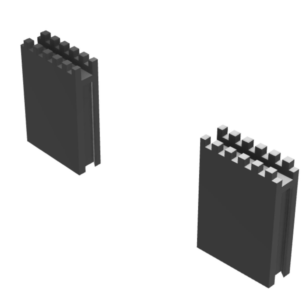 Harlech Castle 3D print model_64