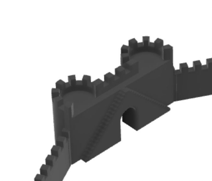 Harlech Castle 3D print model_68