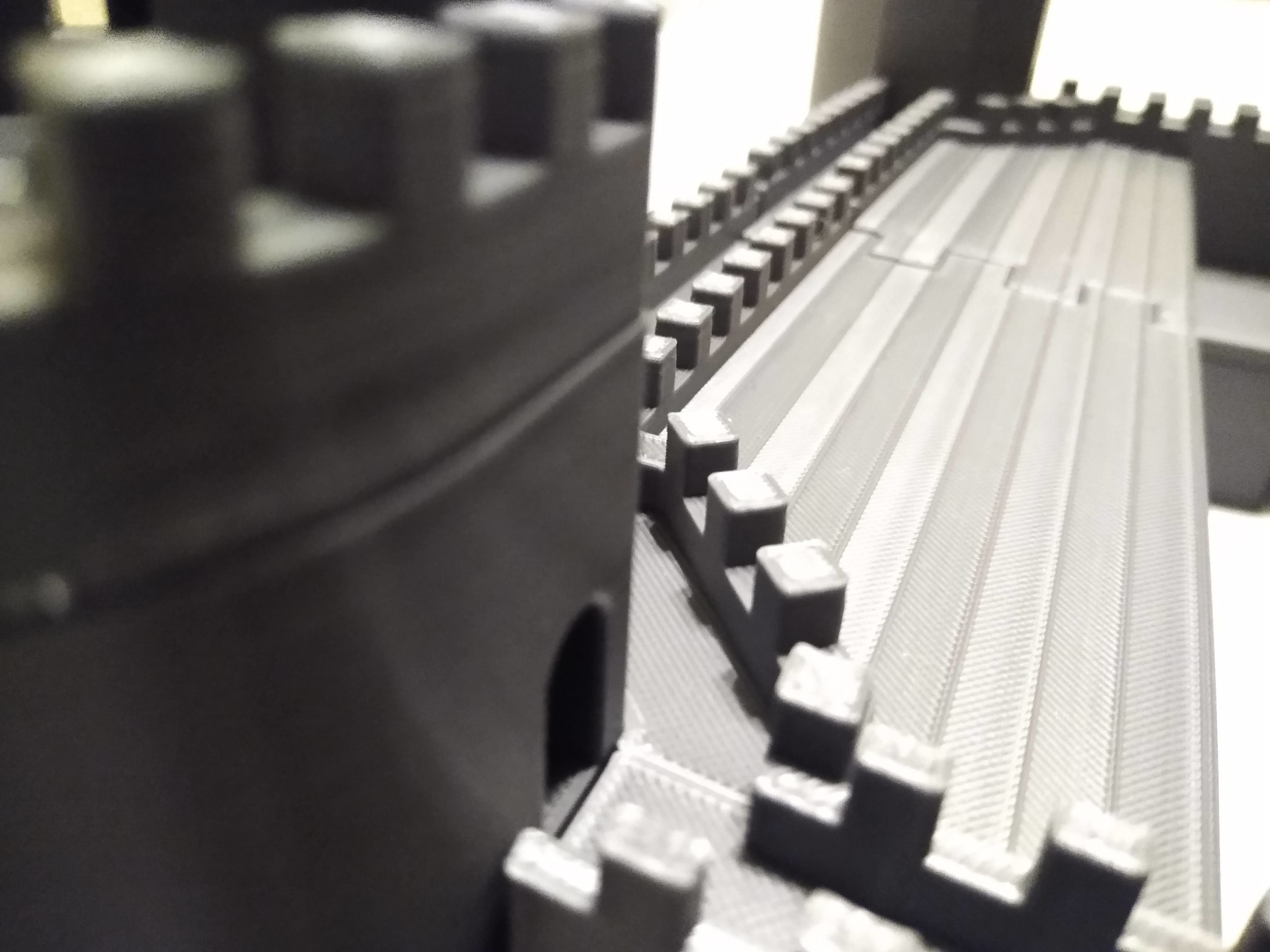 Harlech Castle 3D print model_11