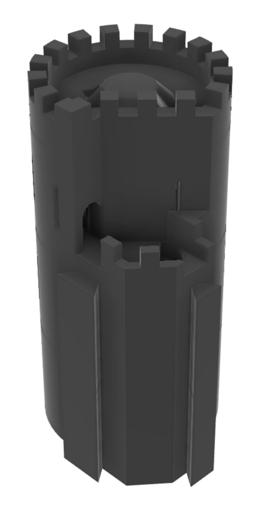 Harlech Castle 3D print model_39