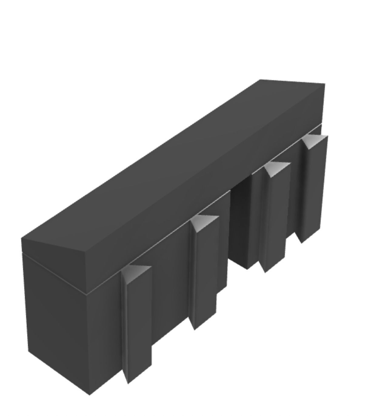 Harlech Castle 3D print model_53