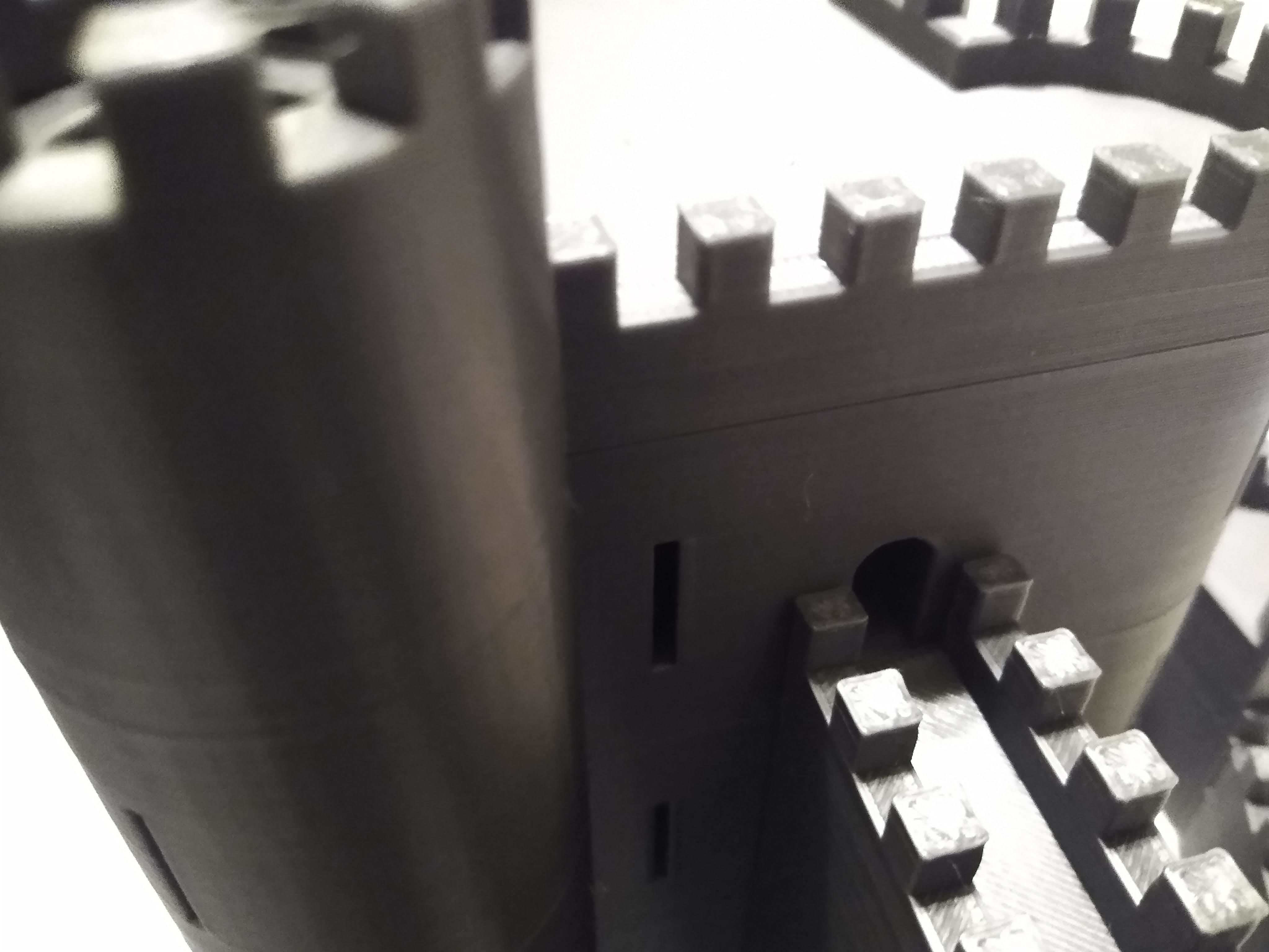 Harlech Castle 3D print model_10