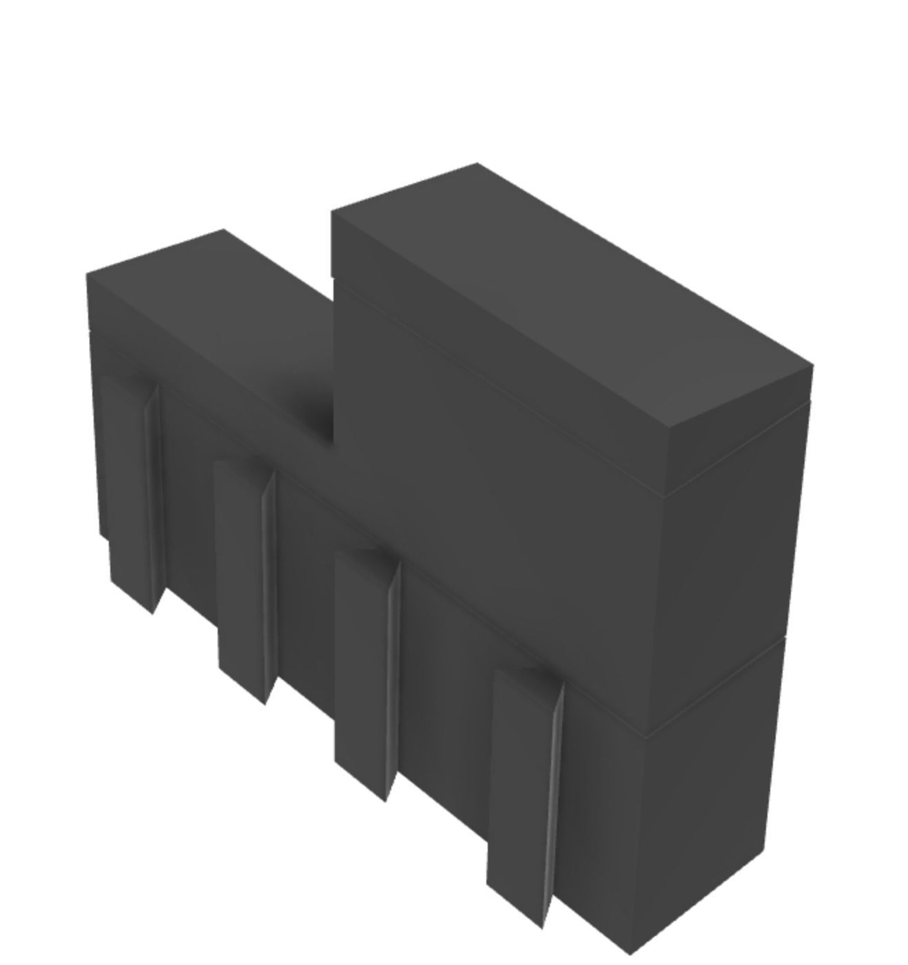 Harlech Castle 3D print model_52