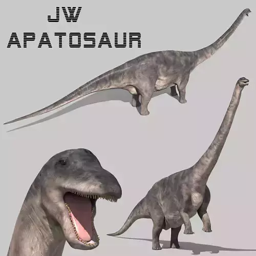 Apatosaur Forever - 8K 3D model