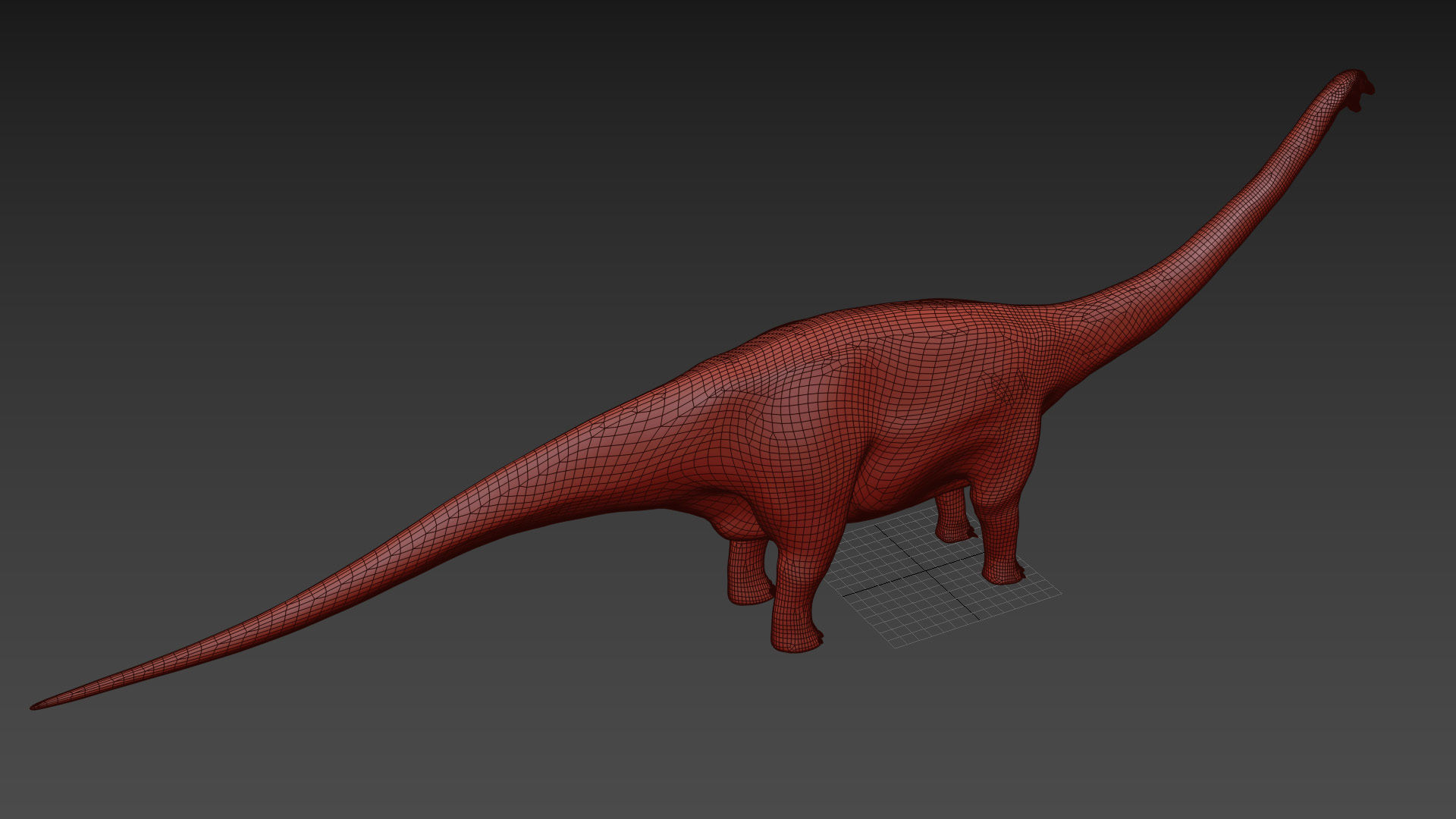 Apatosaur Forever - 8K 3D model_20