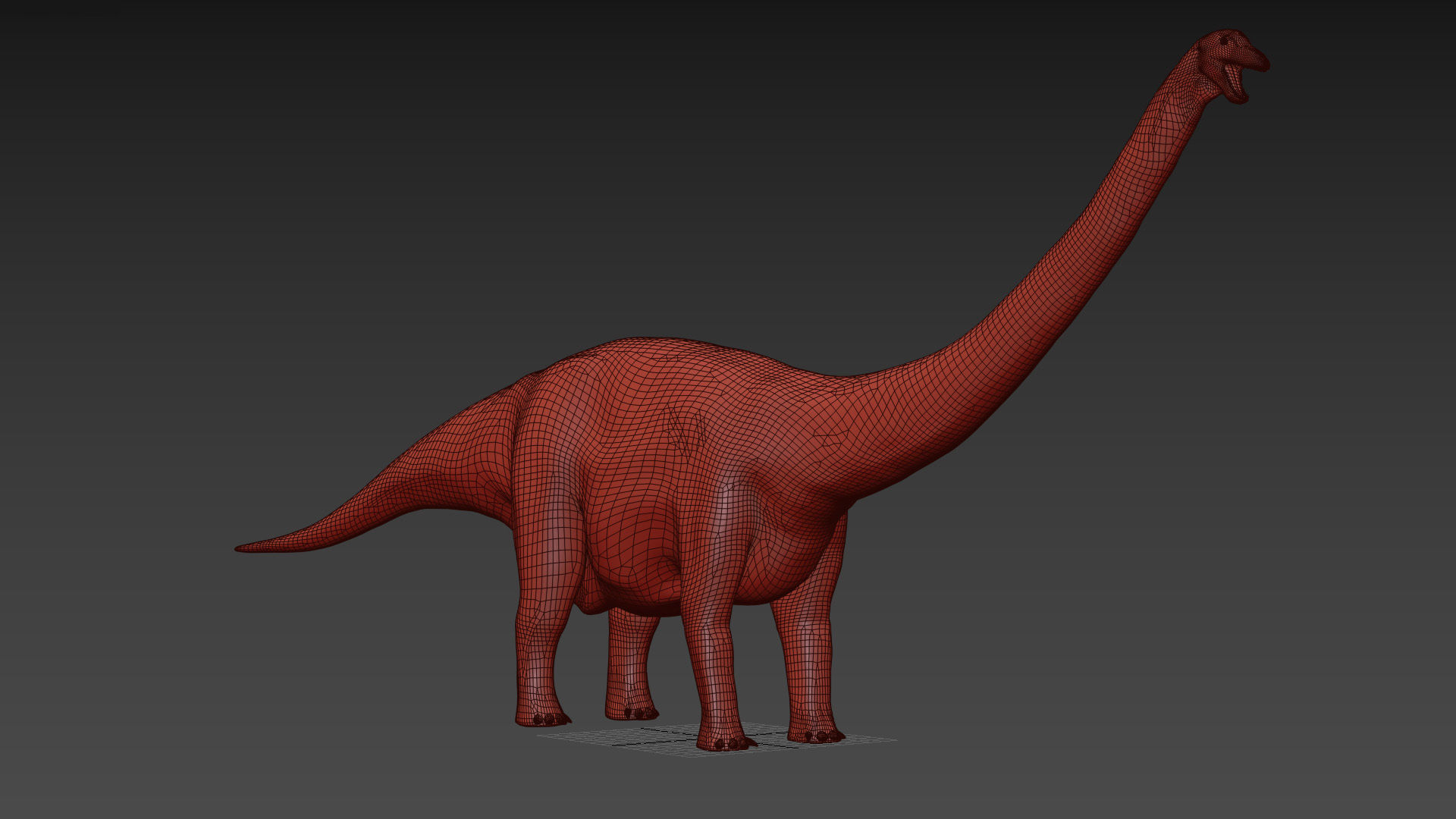 Apatosaur Forever - 8K 3D model_22
