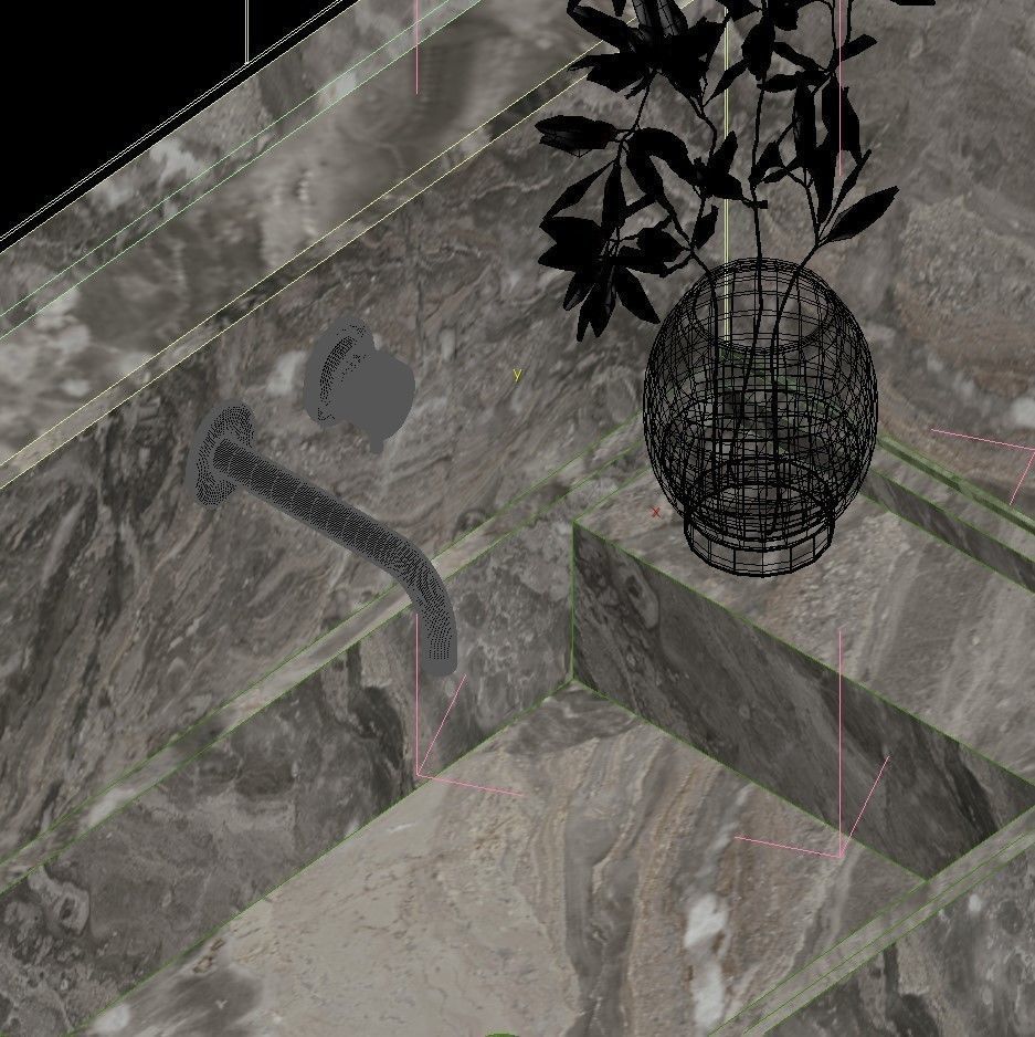 Bathroom Interior Design 3D model 3D model_5